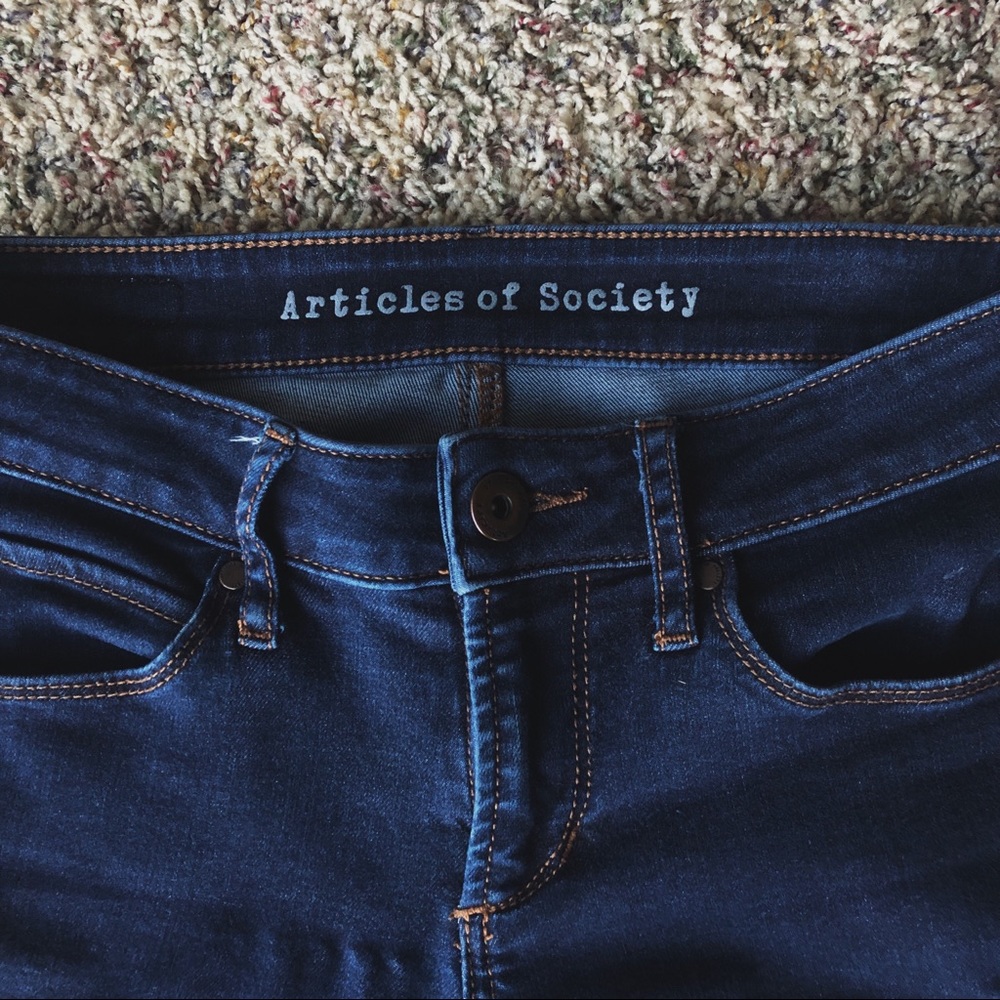 Nordstrom Dark Wash Jeans - Picture 3 of 4